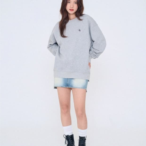 (새상품)AGOD 에이지오디 맨투맨 남녀공용