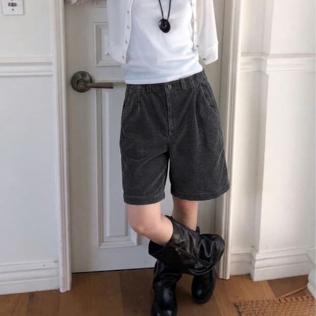 Issey miyake Hai sporting gear 코듀로이 반바지