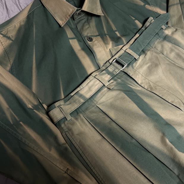 지용킴 22aw 선블리치 셋업 L, L