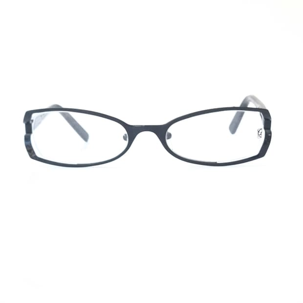 긱시크 옆반무테 레트로 안경테 데드스탁