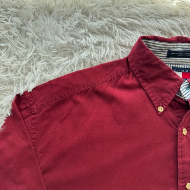 TOMMY HILFIGER 일본빈티지 셔츠 타미힐피거 빈티지셔츠 xxl