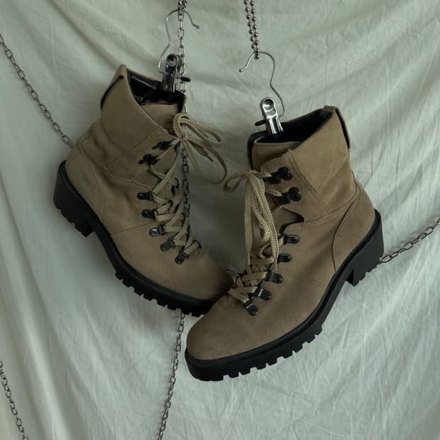 5351 pour les hommes 컴뱃부츠