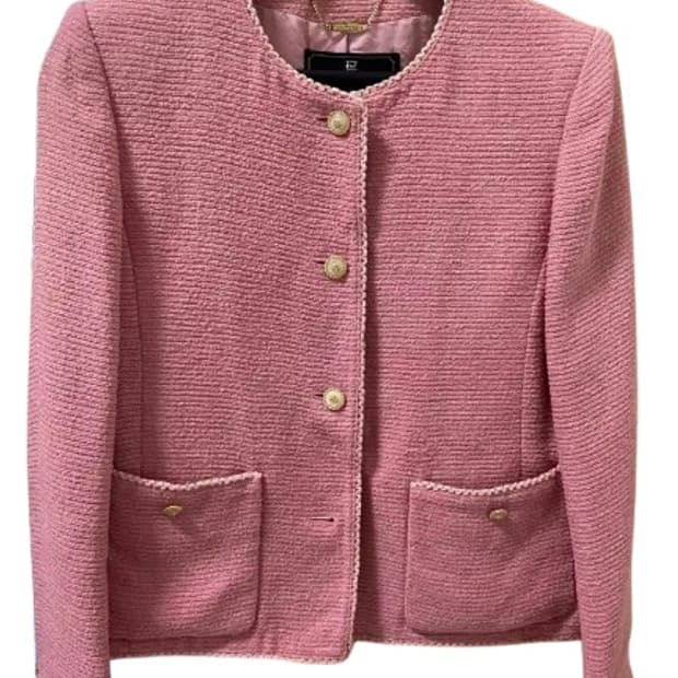 빈티지 핑크 자켓