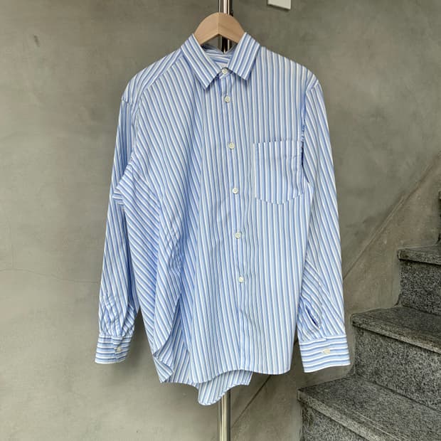 꼼데가르송 비대칭 셔츠