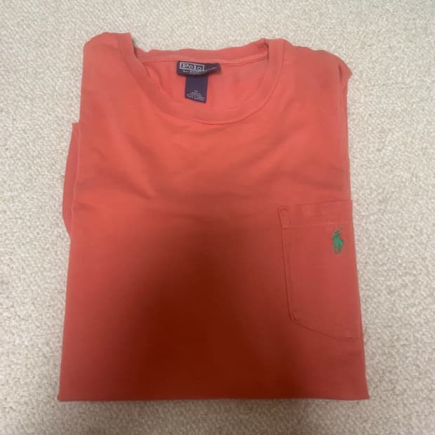 폴로 랄프로렌 피치 라운드 반팔티셔츠 105