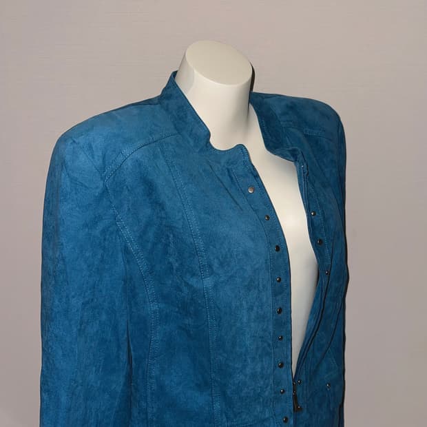 빈티지 청록색 자켓 