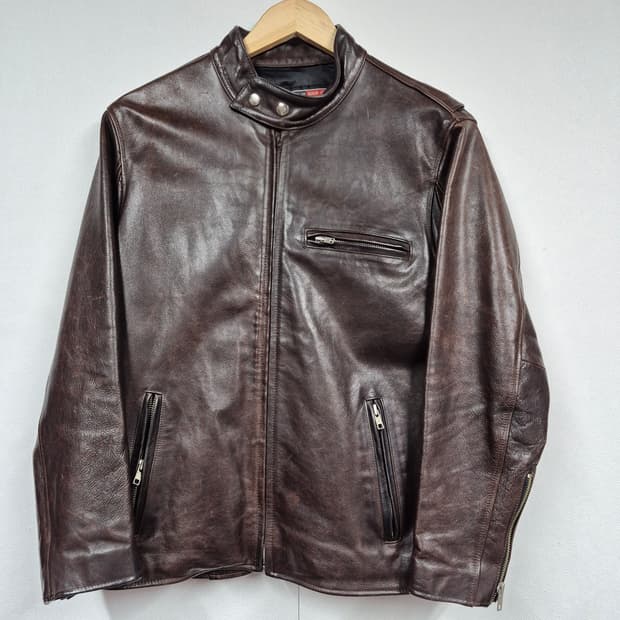 바이크 소가죽 자켓