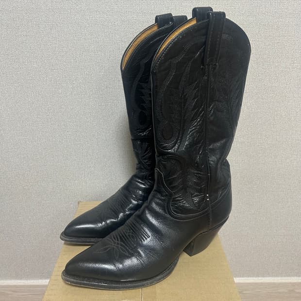 Tony Lama 토니 라마 빈티지 웨스턴 부츠 카우보이 부츠 8.5D