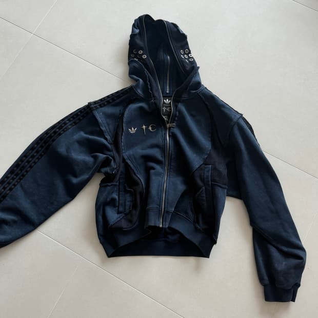 아디다스 x 떠그클럽 후드집업 s사이즈