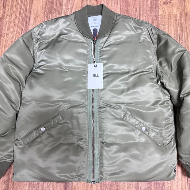 1 블라인드파일즈 밀플라이트 다운 파카 초판