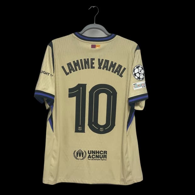 [어센틱 ADV 정품] 25-26 바르셀로나 어웨이 라민야말 어센틱