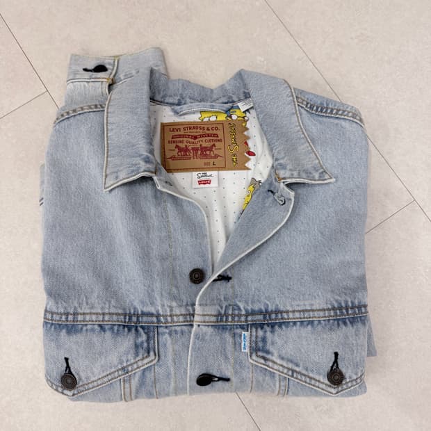 리바이스 심슨 청자켓 새상품