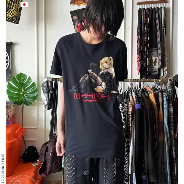 00s Death Note Misa Amane Print T-Shirt