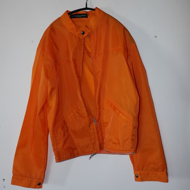 nylon blouson jacket #jeancolonna