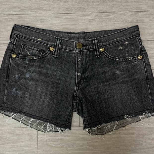 일본빈티지  로우라이즈반바지 갸루 키치