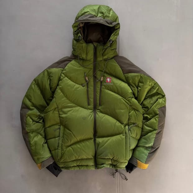 빈티지 블랙야크 다운 자켓