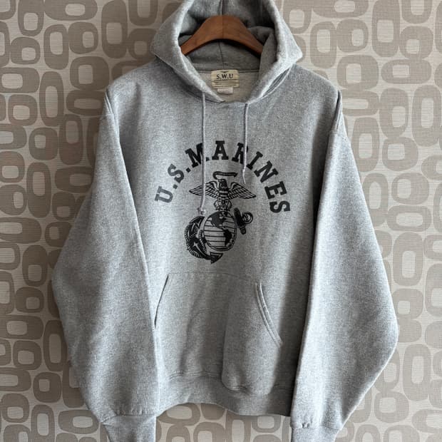 90s 밀리터리 USA SWU 미군 후드 L