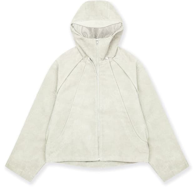 그레일즈 코듀로이 쉘 자켓 아이보리 2