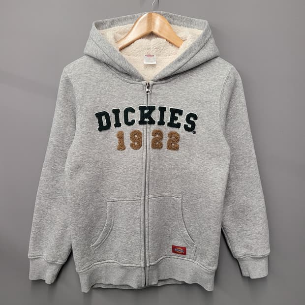 디키즈 여성 보이즈 양털 후드집업