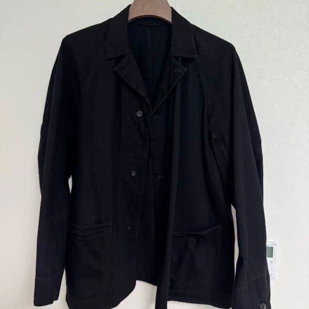 코모리 블랙데님자켓 3사이즈