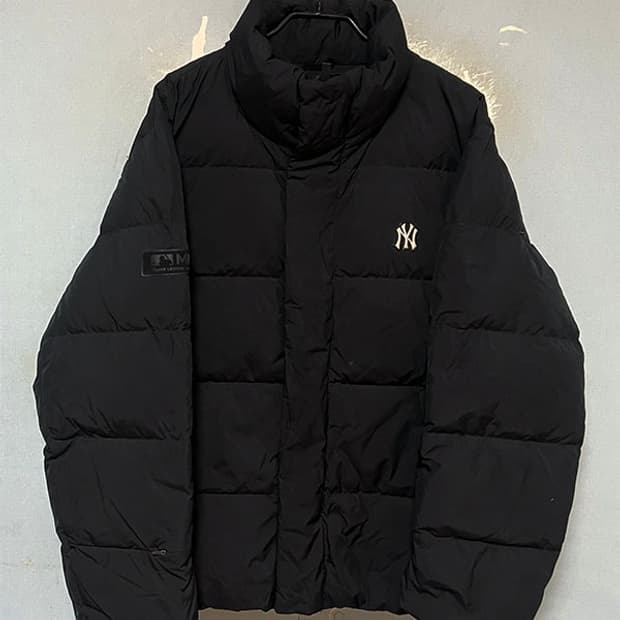 MLB 베이직 숏패딩 남자 덕다운 푸퍼 캐주얼 95-100