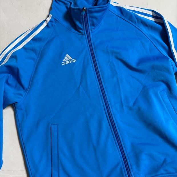 아디다스 파랑 져지 트랙탑 m 95