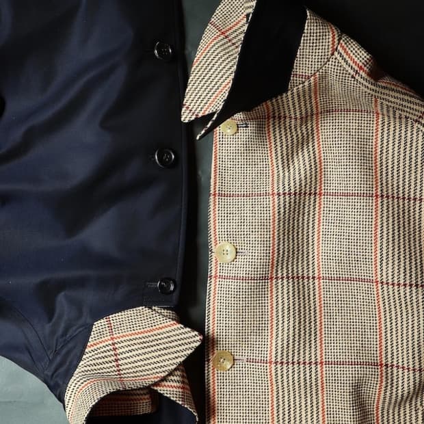 22FW 아나토미카 삿포로 한정 싱글래글런2 리버시블 코트 52사이즈