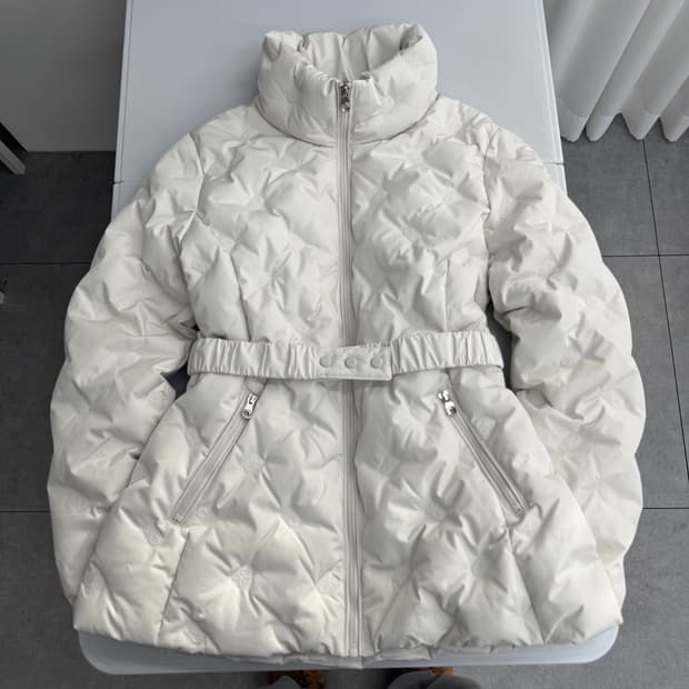 캘빈클라인 벨티드 패딩 