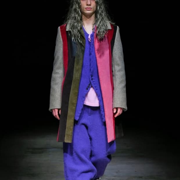 [XL] 꼼데가르송 옴므 플러스 22aw 축융 울 자켓