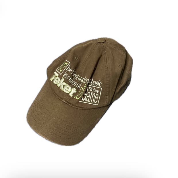 테켓 모자 볼캡