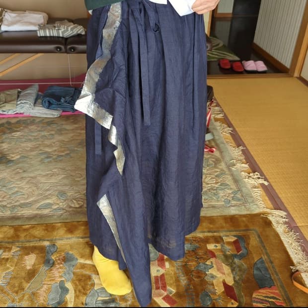 [요지야마모토] yohji yamamoto skirt