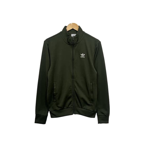 아디다스 오리지널 에센셜 올리브 카키 트랙탑 져지