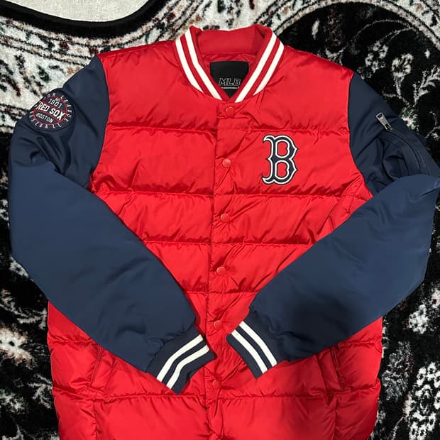 MLB 보스턴 레드삭스 바시티 패딩 점퍼 