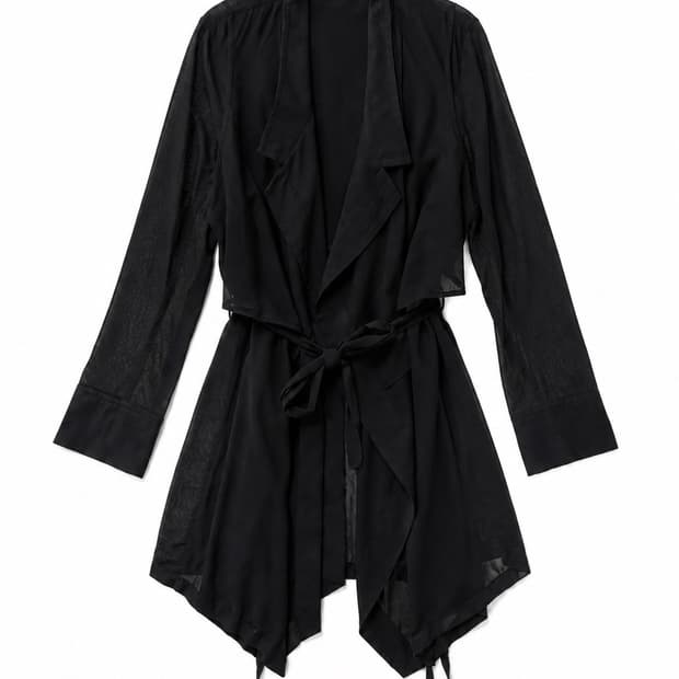 Ann Demeulemeester 드레이프 자켓 36