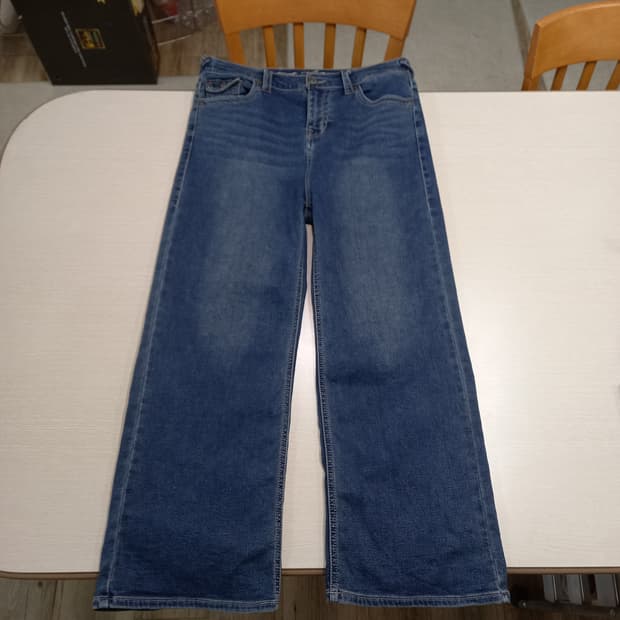 34 트루릴리젼 부드러운 스판 플레어데님 34-576