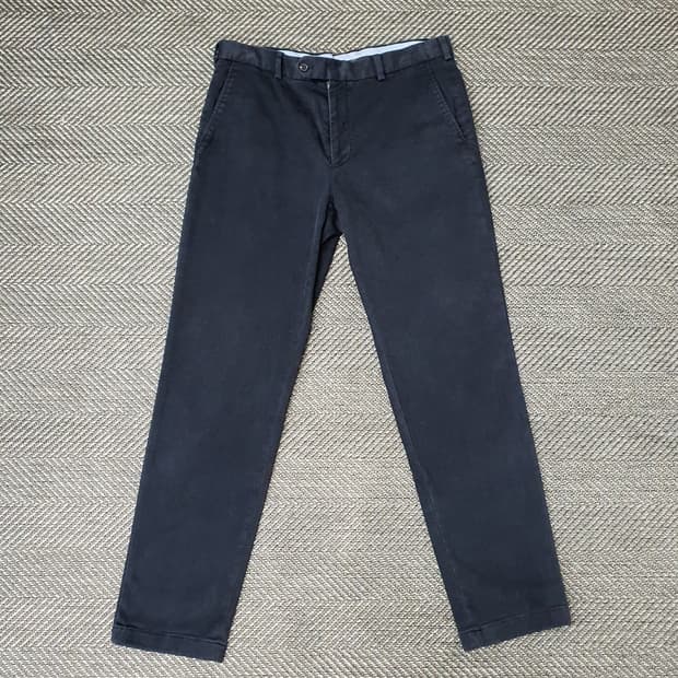 브룩스브라더스 기모 스판 면바지 남자34