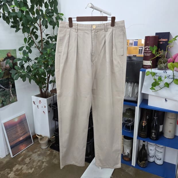폴로랄프로렌 투플리츠 치노팬츠 34