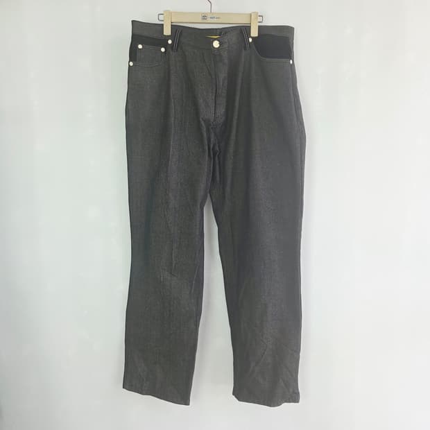 [COOGI] 쿠지 블랙 와이드 데님팬츠 40