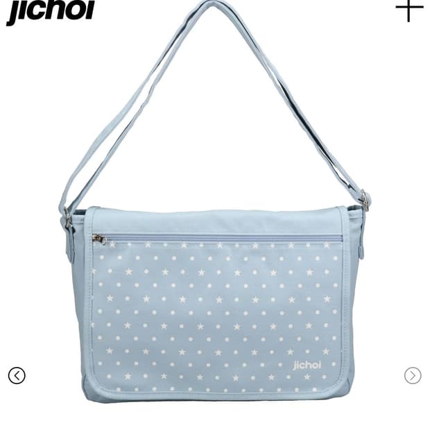 지초이 MESSAGER BAG SKY BLUE