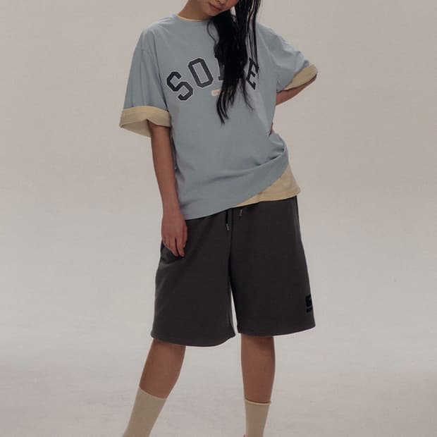 썸플레이스 버뮤다 트레이닝팬츠 (차콜)