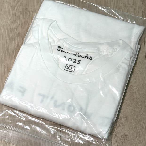 톰삭스 텐불렛 2025 티셔츠 Tom Sachs Ten Bullets