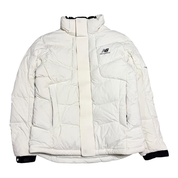 W)뉴발란스 화이트 덕다운 패딩