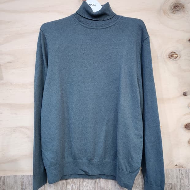 597) 앤드지 AND Z 캐시미어블랜드 목폴라 니트티