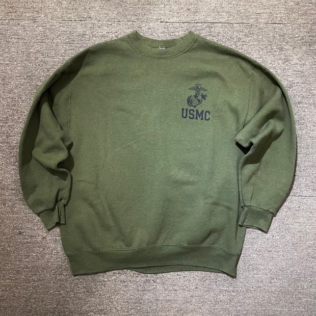 (L) USA USMC 밀리터리 미해병대 스웻셔츠 맨투맨 