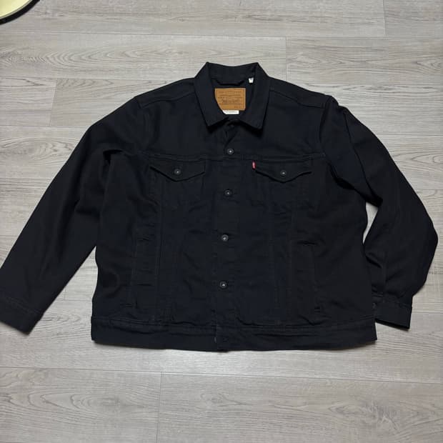 [xl] 리바이스 블랙 트러커 자켓