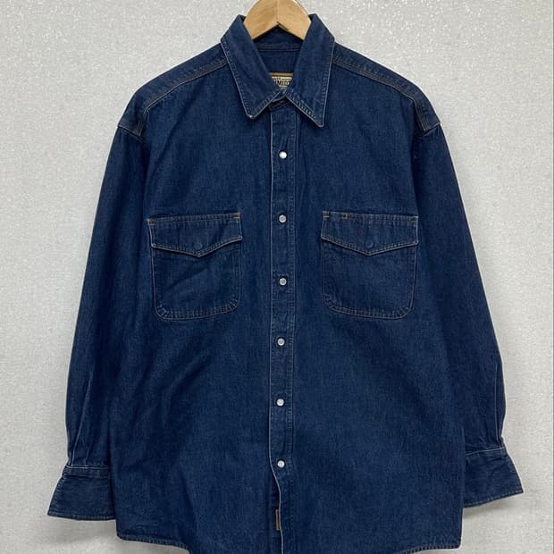 (XL)SCHMIDT 웨스텀 데님셔츠-M2506