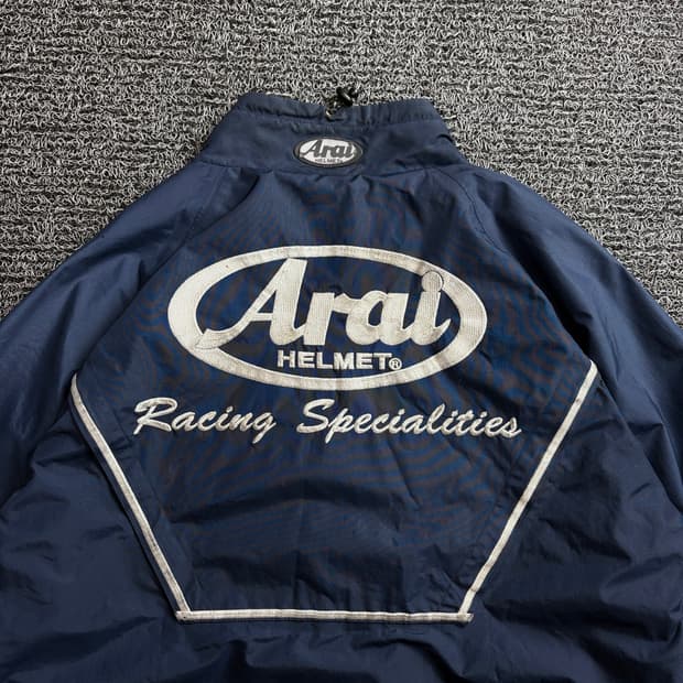 아라이 모터싸이클 빅로고 레이싱 바람막이 3870