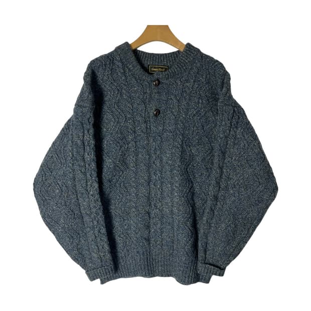 [Green hawk] 그린호크 헨리넥 울 니트