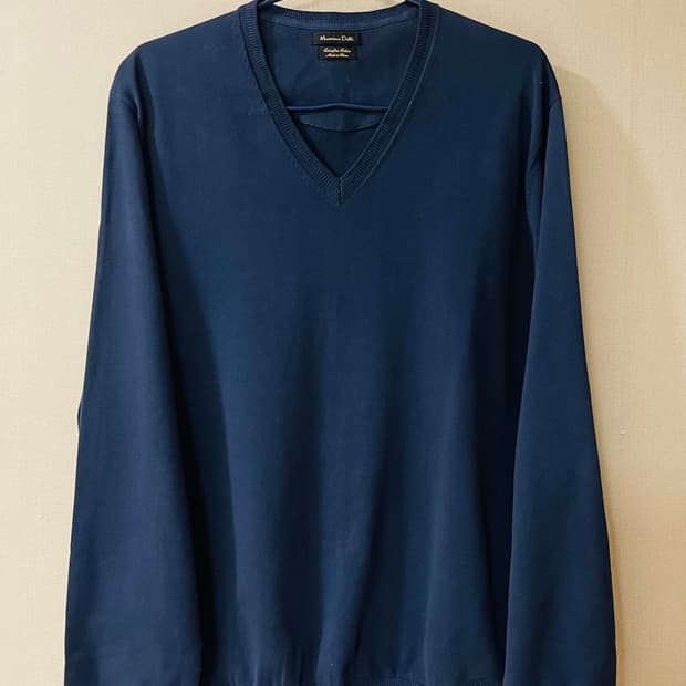 마씨모두띠 엑스트라파인 코튼 니트 XL 베이직한 기본템 활용도 굿💙