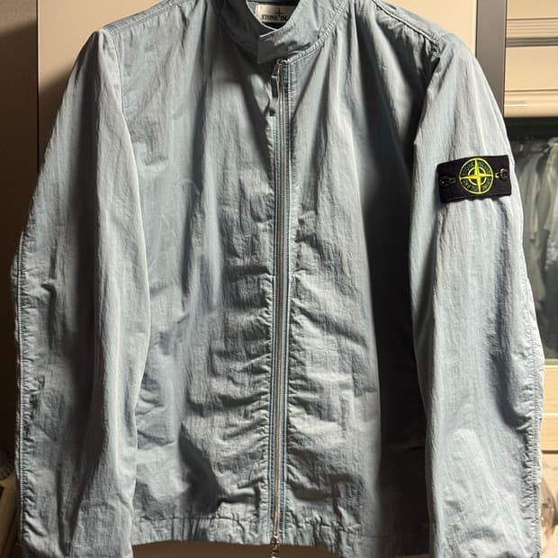 스톤아일랜드 바타비아 나일론 바람막이 자켓 M